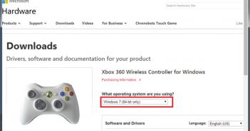 Hướng dẫn kết nối Xbox 360 Wireless Controller for Windows