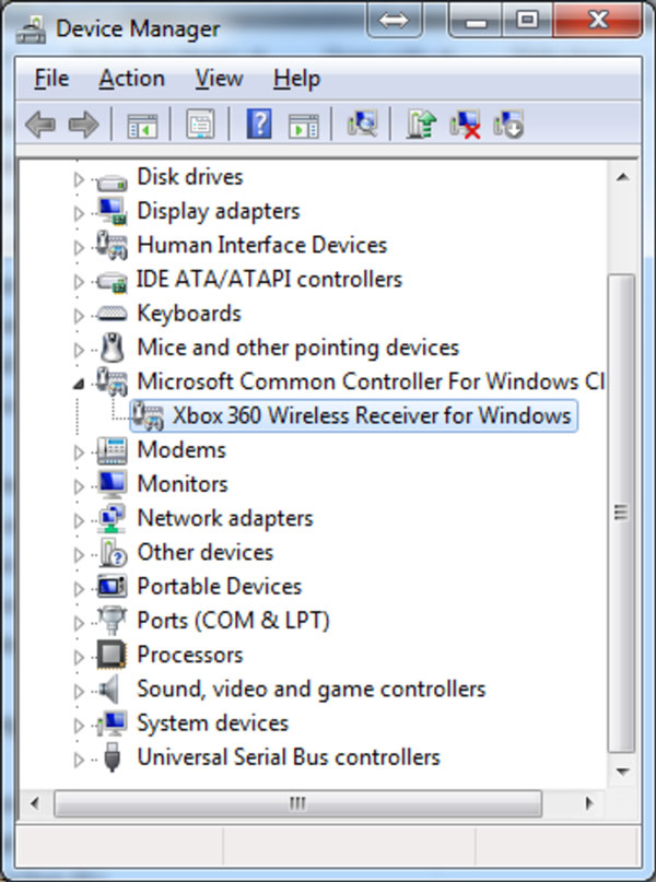 Hướng dẫn kết nối Xbox 360 Wireless Controller for Windows