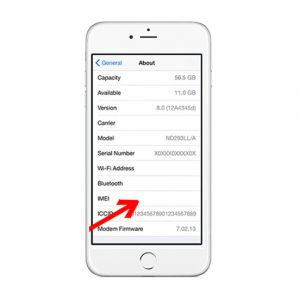 Lỗi no all (Mất IMEI) - iPhone 6s