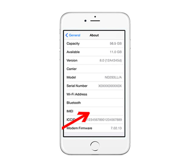 Lỗi no all (Mất IMEI) - iPhone 6s