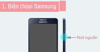 Cách chụp màn hình samsung